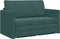 vidaXL - Vloerlits - 2-in-1 - Donkergroen - 124x204x61 - cm - Velvet