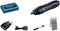 Bosch GO Professional - Accuschroevendraaier - 25-delige bitset met oplader en USB-kabel in koffer
