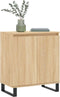 vidaXL - Dressoir - 60x35x70 - cm - bewerkt - hout - sonoma - eikenkleurig