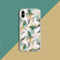 Hoesje Geschikt voor Samsung Galaxy S8 Hoesje Siliconen - Design Backcover siliconen - Wit / Meerkleurig / Gold Peacock
