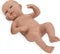 Arias baby pop blank REAL BABY 42 cm meisje bloot