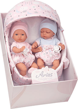 Arias babypop Reborn tweeling 26cm