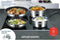 Arthur Martin AM2493 8-delige pannenset - Roestvrij staal - Afneembare handgreep - Alle branders inclusief inductie