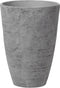 CAMIA - Bloempot set van 2 - Grijs - Stenenmix