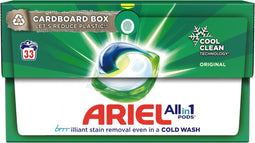 Ariel - All in 1 - Wasmiddel - Pods - Original - 4 x 33 Wasbeurten - Voordeelverpakking