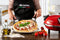 Ariete 0917/00 - PIZZA IN 4 'MINUTES - pizzaoven - 1200W - timer - diameter 32 cm - tot 400°C - rood