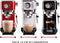 Ariete 1381/13 Moderna - Espressomachine/Pistonmachine - 15 bar - inhoud 1.1 liter - Manometer - Rood