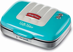 Ariete 1973/01 - 50's Style Waffelijzer - 700W - Anti-aanbakplaat - Licht blauw