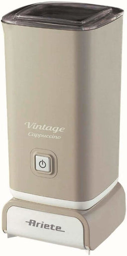 Ariete 2878/03 | Vintage melkopschuimer | 500 Watt | 140ml schuim | 250ml opwarmen | Beige