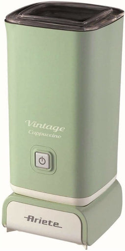 Ariete 2878/04 | Vintage melkopschuimer | 500W | 140ml schuim | 250ml opwarmen | Groen
