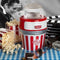 Ariete 2957/00 | 50's Style Popcornmachine | 1100 Watt | Bereidingstijd: 60 gram in 2 min | rood