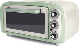 Ariete 979/04 | Vintage oven | vrijstaand | 18 Liter | timer | 1380 Watt | groen