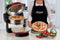 Ariete - PIZZERIA - dubbele pizzaoven - 2300W - 2 pizza's tegelijk - max. 400 °C - rood