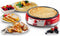 Ariete Retro 202/00 Partytime - Pannenkoekenmaker - Crêpe maker - 1000 Watt - Rood