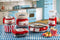 Ariete Retro 202/00 Partytime - Pannenkoekenmaker - Crêpe maker - 1000 Watt - Rood