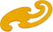 Aristo burmesterset - set 3-delig - oranje transparant kunststof - AR-5039