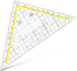 Aristo tekendriehoek - 22,5 cm - met greep - AR-1650/2
