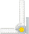 Aristo tekenhaak - lengte 10cm/12cm - met instelbare gradenboog - met inktnoppen - AR-7092