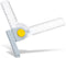 Aristo tekenhaak - lengte 10cm/12cm - met instelbare gradenboog - met inktnoppen - AR-7092