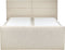 ARISTOCRAT - Boxspringbed - Beige - 160 x 200 cm - Polyester