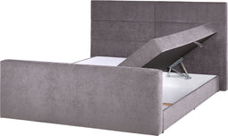 ARISTOCRAT - Boxspringbed - Taupe - 180 x 200 cm - Polyester