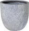 Arizona Egg Pot Washed Grey D25H25