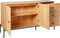 ARIZONA - Sideboard - Lichthout/Zwart - MDF