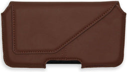 Accezz Echt lederen broekriemhoes - Maat L - Bruin