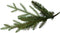 Arkansas kunstkerstboom - 152 cm - groen - Ø 114 cm - houten voet