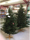 Arkansas kunstkerstboom - 228 cm - groen - Ø 150 cm - houten voet