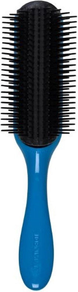 Denman D4 borstel - 9 Row - Santorini Blauw