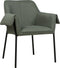 ARLA - Fauteuil - Groen - Polyester