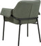ARLA - Fauteuil - Groen - Polyester