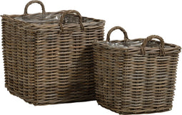 ARLES BASKETS SQUARE - SET OF 2