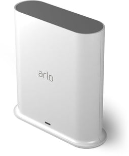 Arlo Pro Smart Hub (wit) - SMART HUB - Arlo Gecertificeerd Accessoire - lokale opslag via USB, 2,4 & 5 GHz WiFi, ethernetkabel, Apple HomeKit-connectiviteit - Compatibel met Arlo deurbellen, camera's & floodlights - VMB4540-100EUS