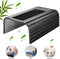 Armleuning Dienblad - Naturel - Duurzaam bamboe - Flexibel - Anti slip - Telefoonhouder - Organizer - Bank - Zetel - Sofa - Banktafel - Zwart