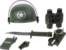 Army Forces Speelset op kaart - Carnavalskleding