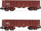 Arnold - Dr 2-unit 4-axle Open Wagons Eas Brown Scrap Iv (9/21) * - ARN-HN6532