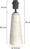 Anne Lighting Travino - Tafellamp - E27 - Crème - Ø 10cm - 4401CR
