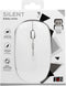 T'nB MWRUBBY1 - Draadloze Muis - 1600 DPI - Zilver Wit