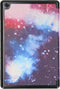 iMoshion Tablet Hoes Geschikt voor Huawei MediaPad M5 Lite 10.1 inch - iMoshion Design Trifold Bookcase - Meerkleurig / Paars /Space