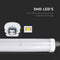 V-TAC VT-6076 - LED Armaturen - IP65 Waterdicht - 18W 2160 Lumen 6500K - Set van 6