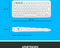 Logitech K380 - Multi-Device Bluetooth Toetsenbord - 2 Jaar Batterijduur - Wit
