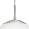 EGLO Rondo - Hanglamp - 1 Lichts - Ø200mm - Nikkel-Mat - Wit