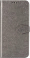 Hoesje Met Pasjeshouder Geschikt voor Xiaomi Mi 10 Pro / Mi 10 - Mandala Bookcase - Grijs