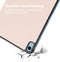 imoshion Tablet Hoes Geschikt voor iPad 10 (2022) 10.9 inch 10e generatie - imoshion Trifold Bookcase - Beige /Beige