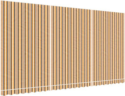 vidaXL - Vervangingsdoek - voor - luifel - gestreept - 6x3 - m - meerkleurig