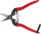 ARS Fruitschaar met Antislip Handgreep - Rood - Rechte Bek - 17 cm