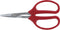 ARS Handwerkschaar - 158 mm - Lichtgewicht - Spitse Snijbladen - voor Draad Knippen - Rood