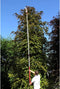 ARS Uitschuifbare Telescoopsteel - 1840-4560 mm - Lichtgewicht Aluminium - Antislip Greep - Rood/grijs